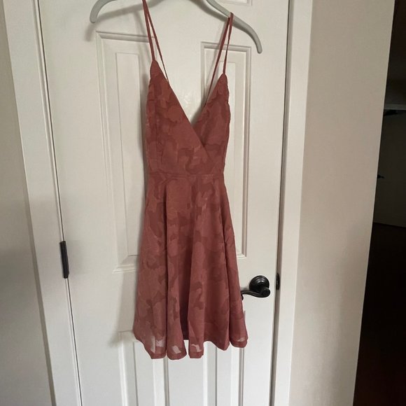 Lulus Dresses & Skirts - New Lulus Days of Beauty Vintage Rose Burnout Floral Skater Dress Size XS P3